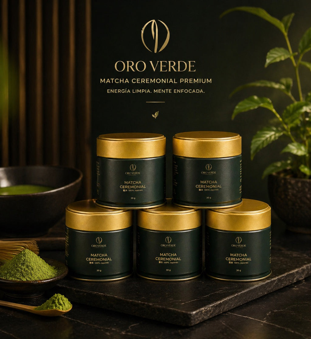 Oro Verde Matcha Ceremonial Premium 30g – Uji, Japón